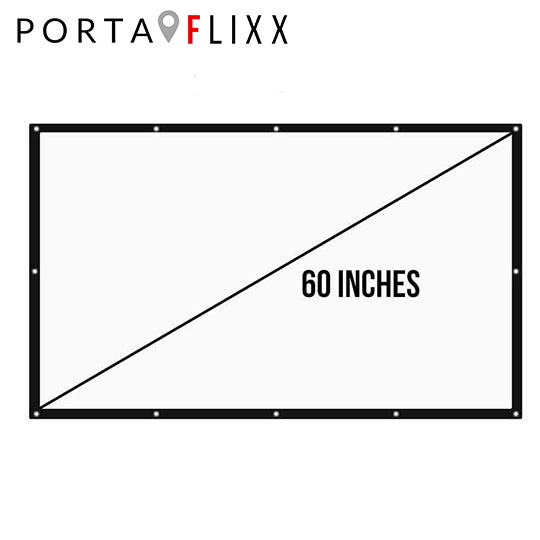Foldable 16:9 Projector Screen (60 inch)