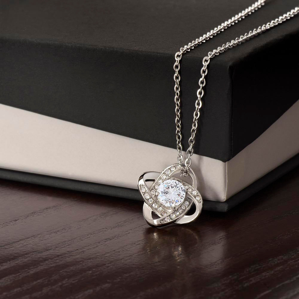 10 [Almost Sold Out] To My Daughter | White Gold Necklace