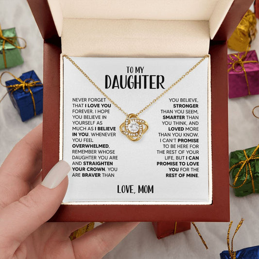 Endearing Mother-Daughter Bond Necklace